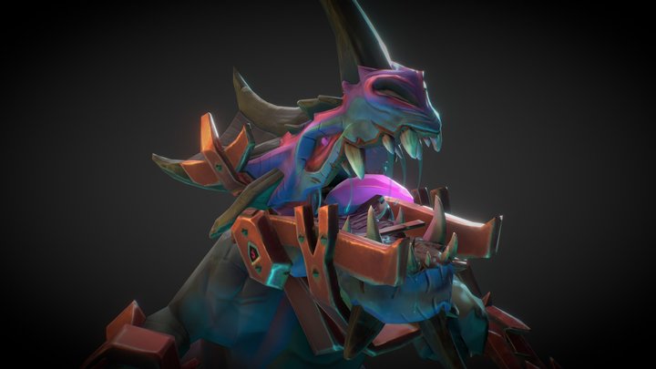 Raksha, the Shadow Colossus 3D Model