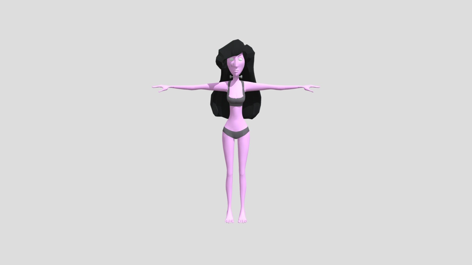 Freya_ Model_041723 - 3D model by Kittyyolk [500b354] - Sketchfab