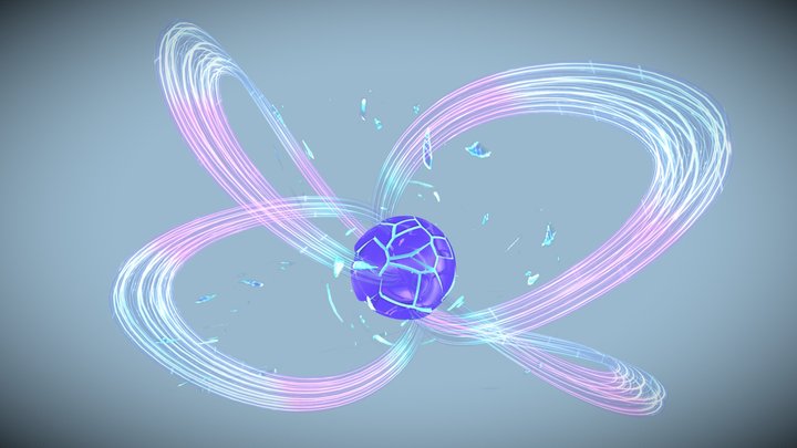 Animated Zero point 3D Model