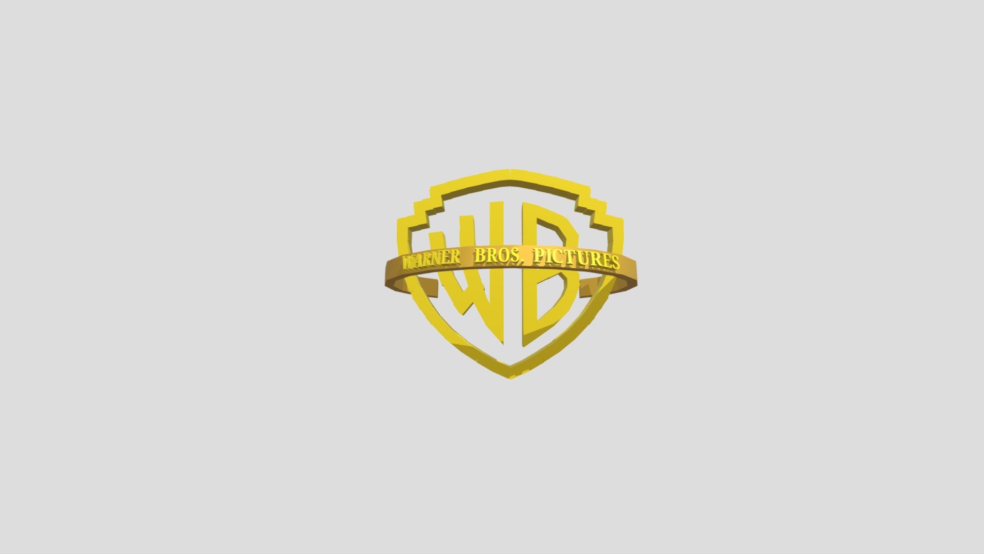 Warner Bros Pictures Logo (1) - 3D model by TOMTOMCTV  (@TOMTOMCTVLOGOANIMATION) [500bfb0]