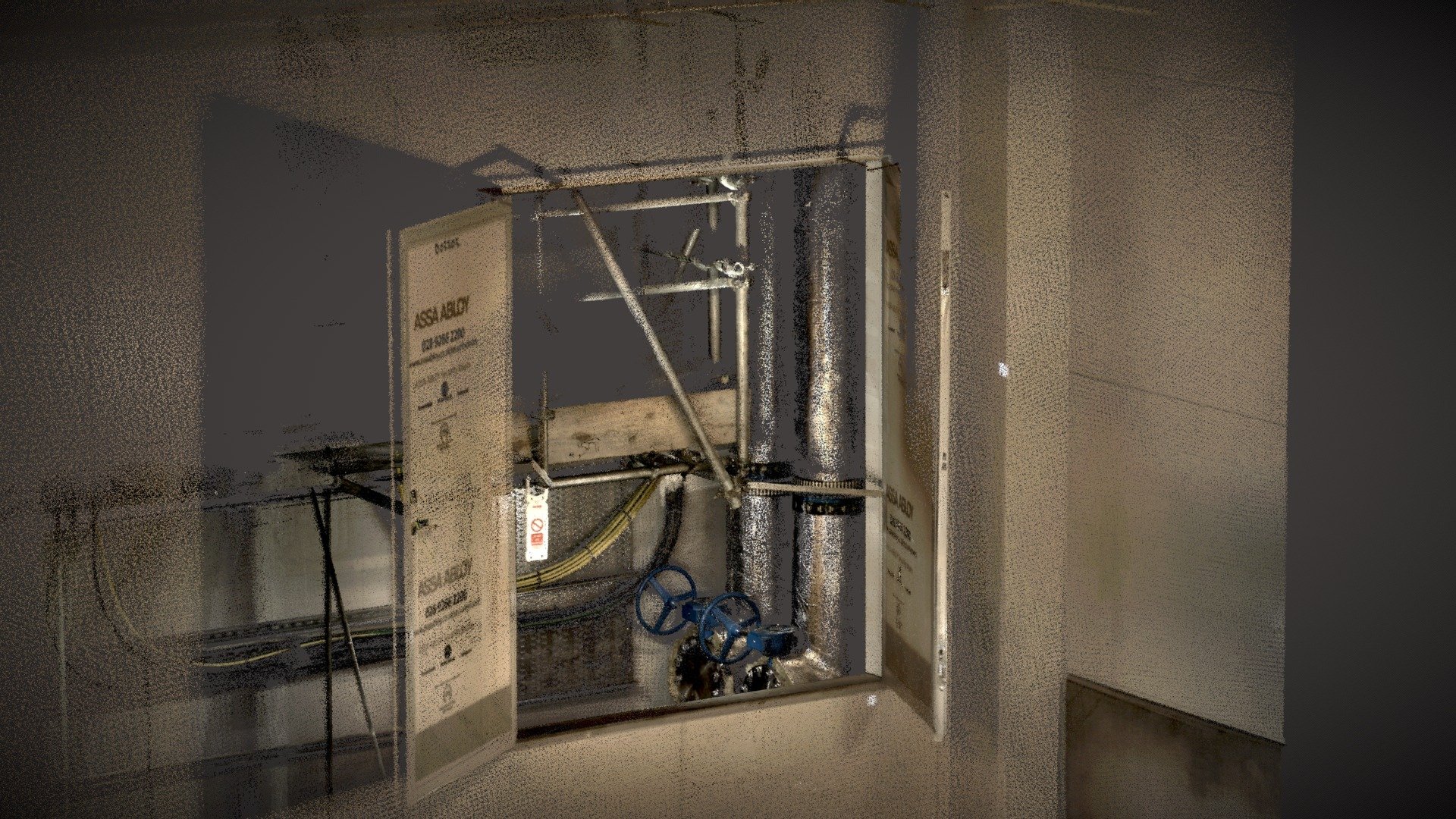 Stockholm Data Centre Mechanical Riser 3D model by Scansite