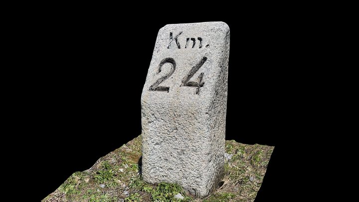 Milestone Klausenpass Km 24 von Altdorf – Free 3D Model STL