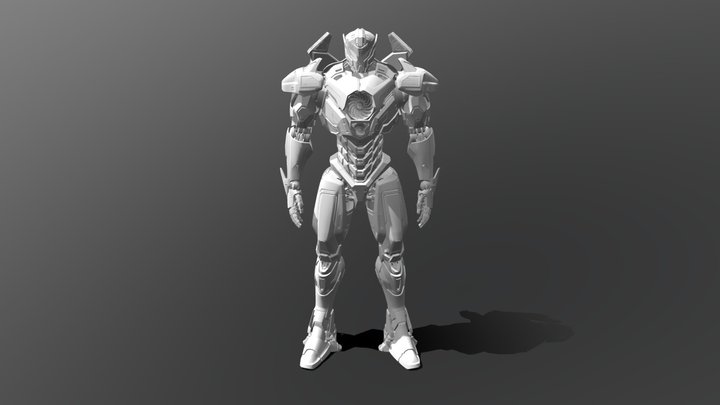 Pacific RIM Uprising: Gipsy Avenger 3D Model