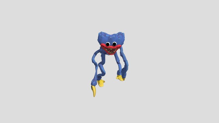 Project Playtime Huggy Wuggy Sentry 3D Model