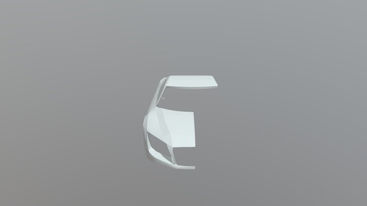 Building Front Bumper 3D Model