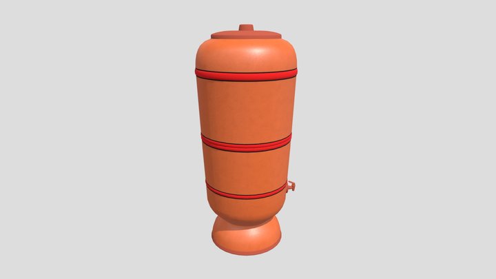 Clay Filter 3D Model