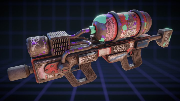 Post Apocalyptic Water Gun