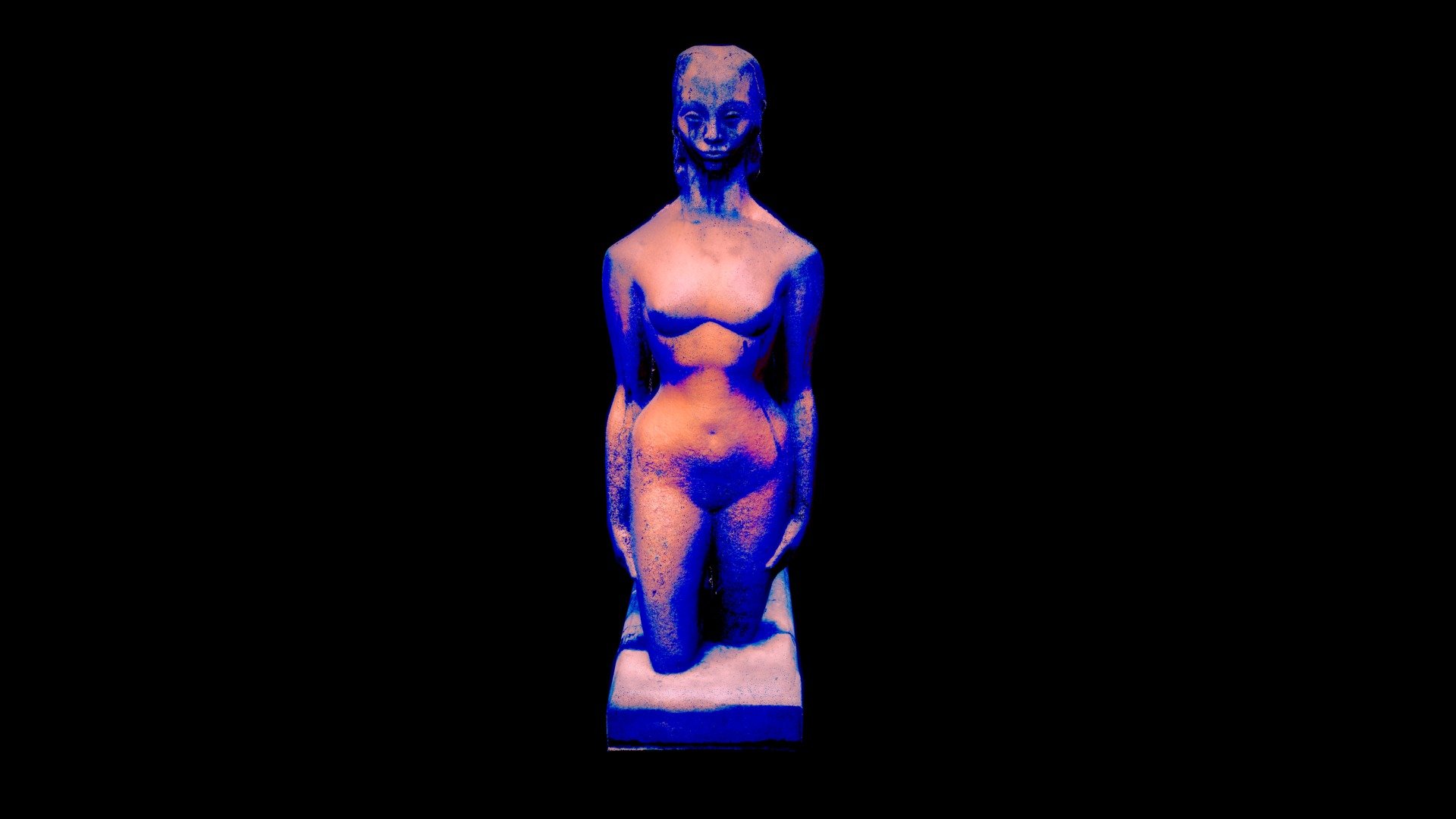 Estatua Arrodillada