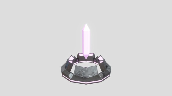 Main Crystal 3D Model