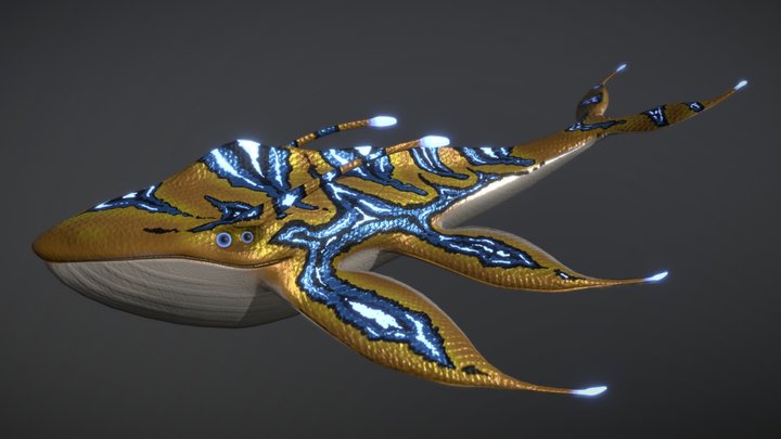 Pandora Royal Whale 3D Model