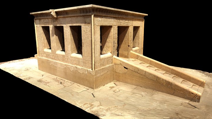 White Chapel of Senwosret I at Karnak – Modello 3D gratuito STL