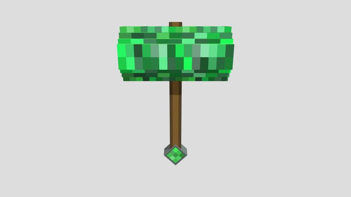 Martelo de Esmeralda (Emerald Hammer) 3D Model