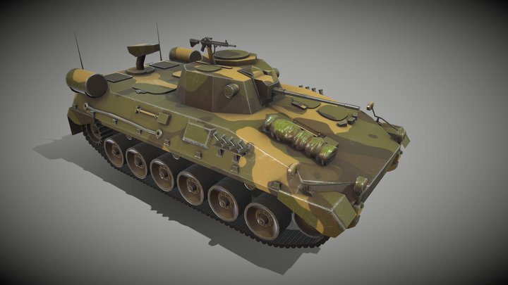 TAM Tank 3D Model