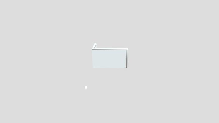 Isometric Bedroom 3D Model