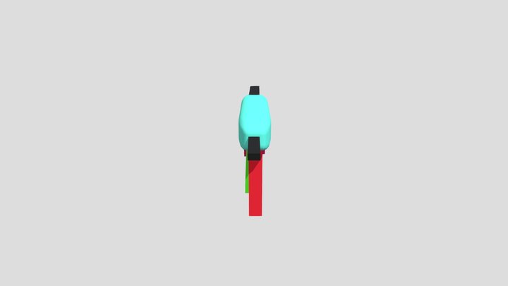 Vector Gun 3D Model