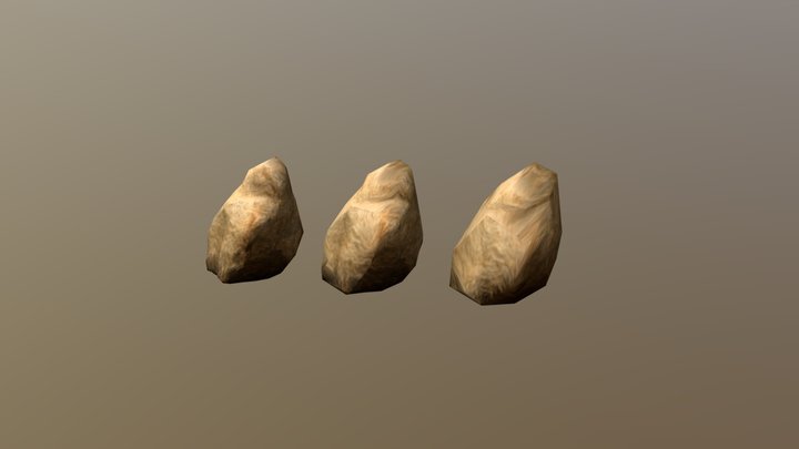 Small Rock 3D Model
