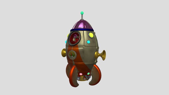 S.S Dolphin 3D Model