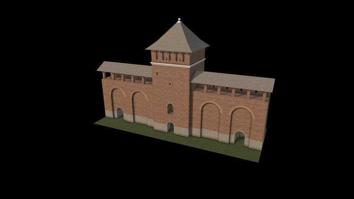 Антифоновская башня 3D Model