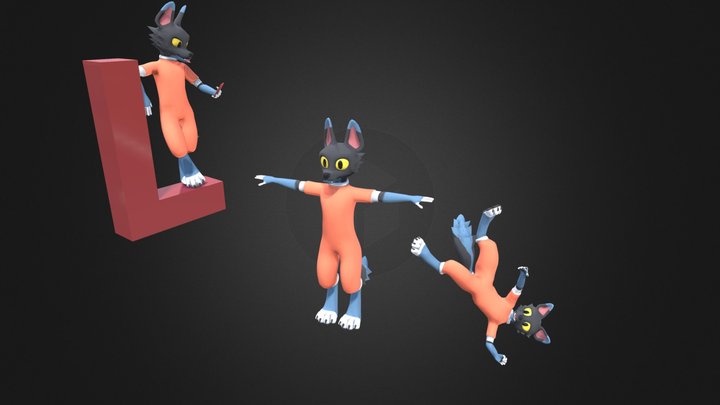 Binary's Wolf 3D Model