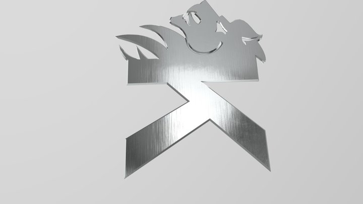 Kimera redondeado 3D Model