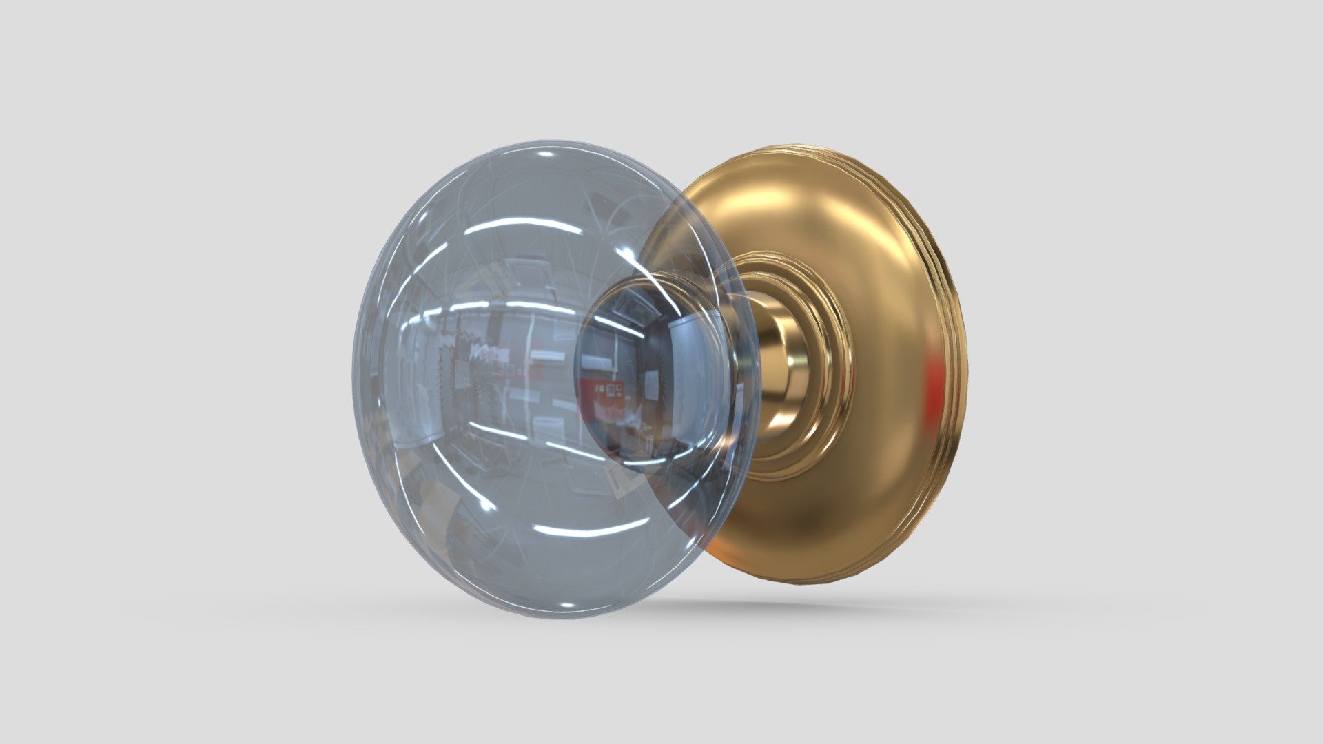 Oval Glass Mortice Door Knob - Buy Royalty Free 3D model by Frezzy ...