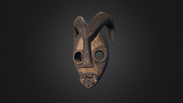 Mask 7 1mil 4k 3D Model