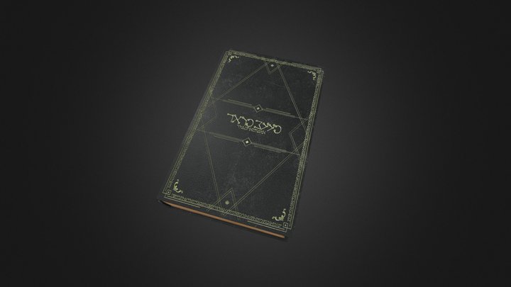 book 3D Model