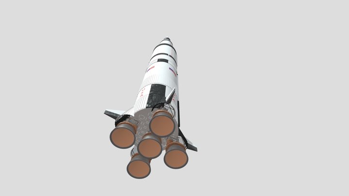 Space-rocket 3D models - Sketchfab