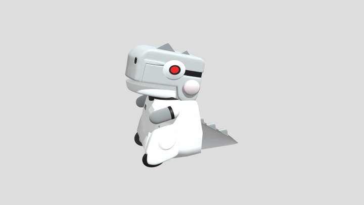 Robo T-rex   #RobolabChallenge2020 3D Model