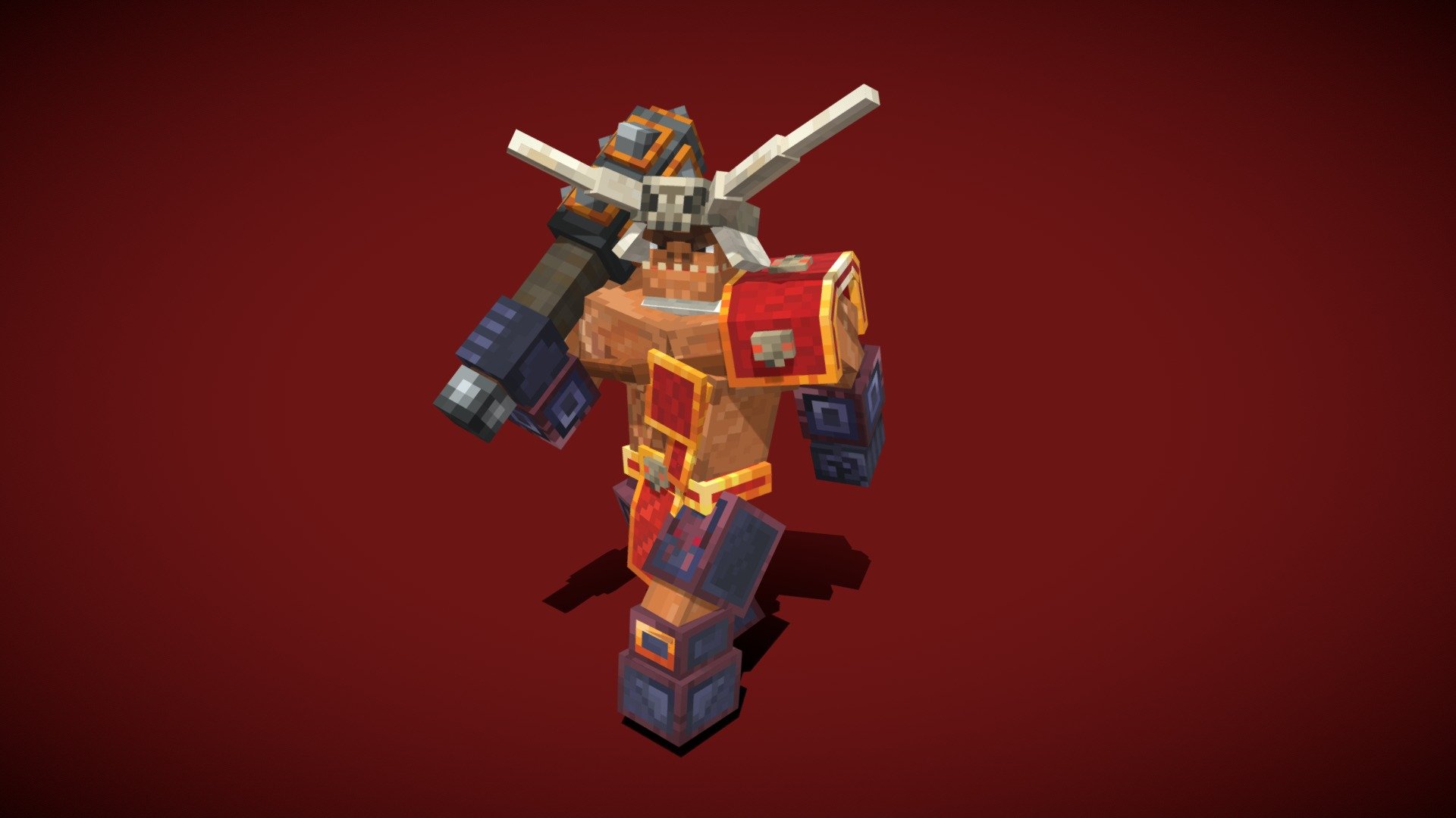 General Orc 3D model by Black_510 [501aacb] Sketchfab