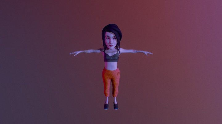 Asiangirl.jpeg 3D Model
