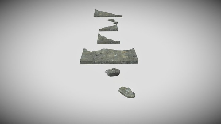 concrete parts – Kostenloses 3D-Modell STL