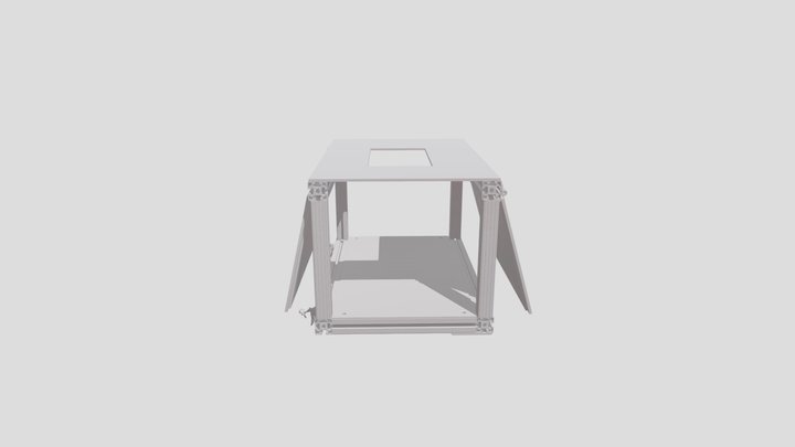 Air Tunnel Test Section 3D Model