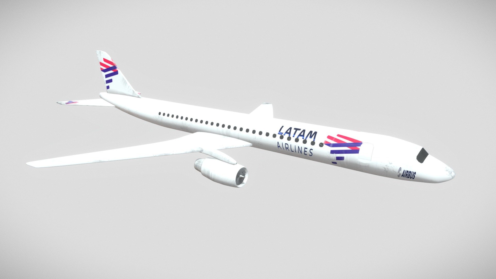 Avion Latam Airlines - 3d Model By Agencia Eco (@esto.es.eco) [501e0e0 