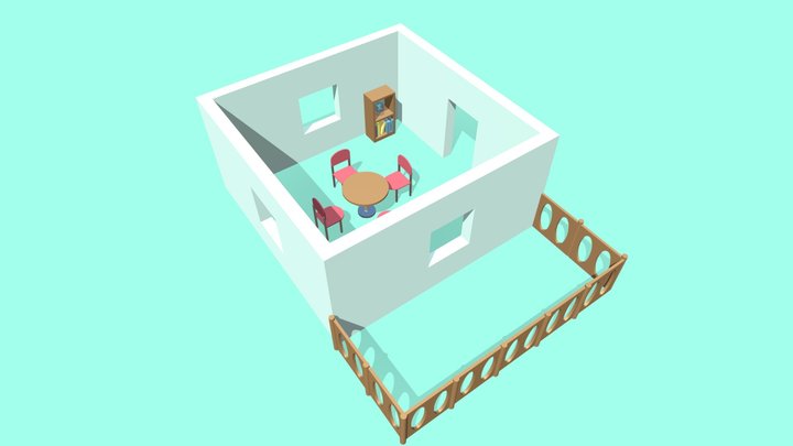 Stanza 1 Tinkercad 3D Model
