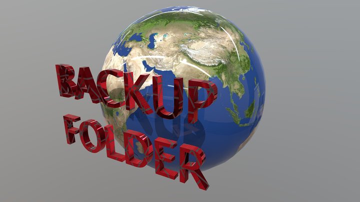 News Earth Opening (Backup model) 3D Model