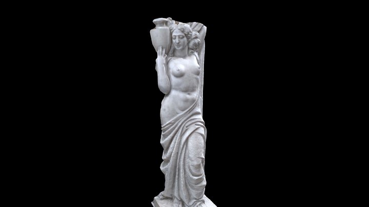 Statue from the House of Architects 3D Model