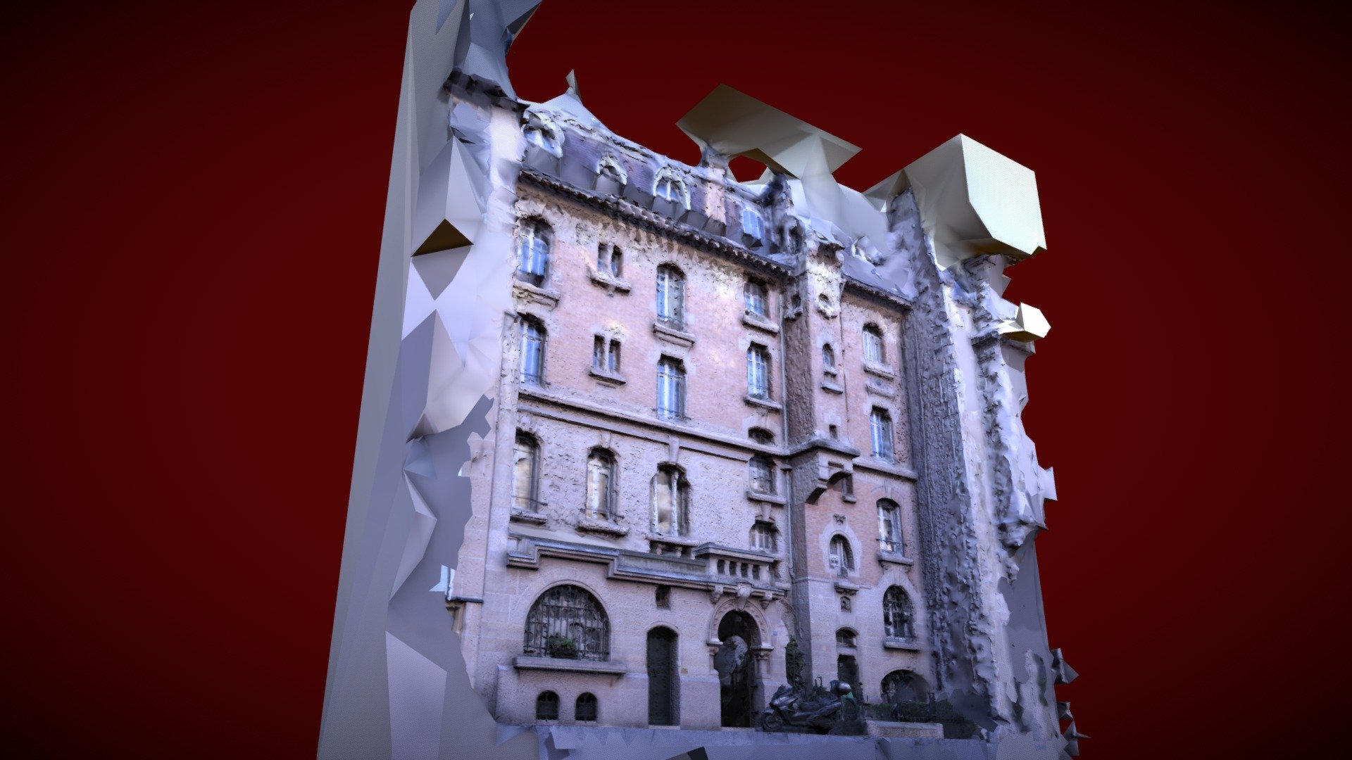 Facade parisienne #01
