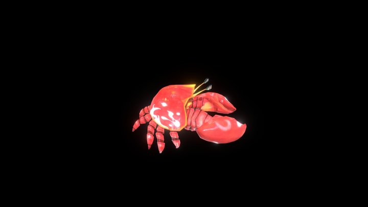 Crab_swim 3D Model