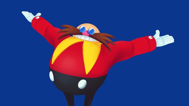 Sonic Starved Eggman (Ivo Robotnik)
