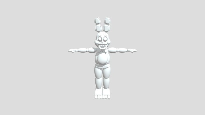 Shadow Bonnie Thudner 3D Model