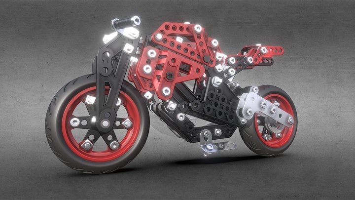 Ducati Meccano 3D Model