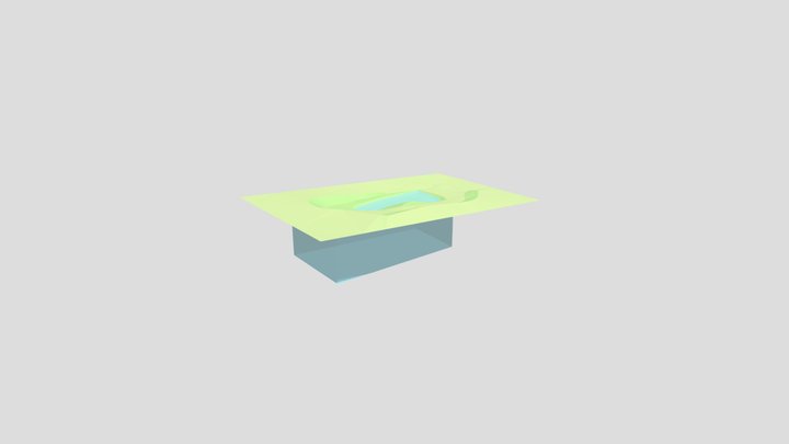 Mare Etat Ini - ETRETAT 3D Model