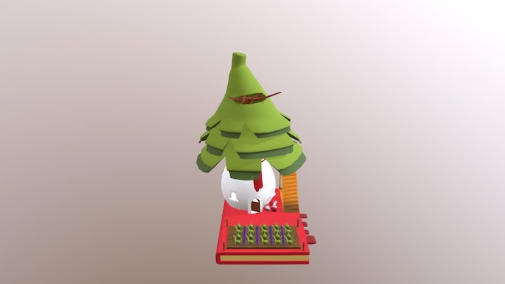 cartoon house 3D Model