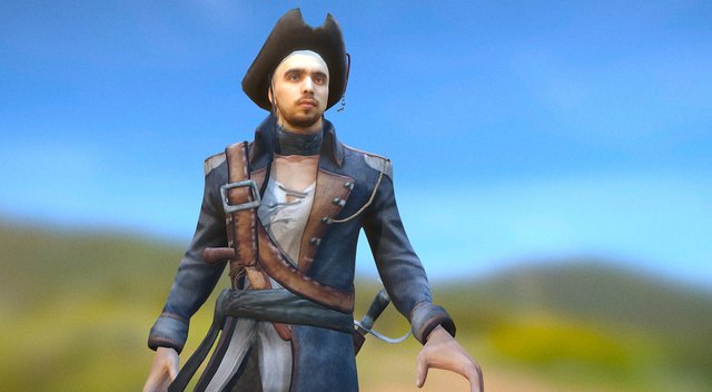 Captain Percival O'Silly 3D Model