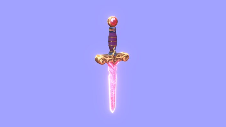 [Student Work] Magical Weapon 3D Model