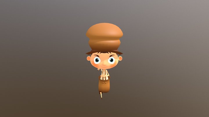 Nem Le Petit Messager 3D Model