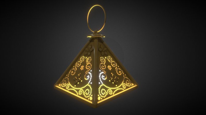 Moroccan Lantern 3D Model