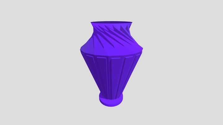 Cool Vase 3D Model