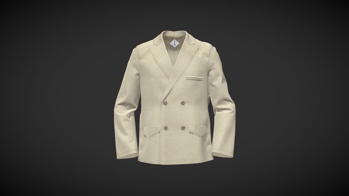 The Bio-Circular™ Blazer (Men) 3D Model